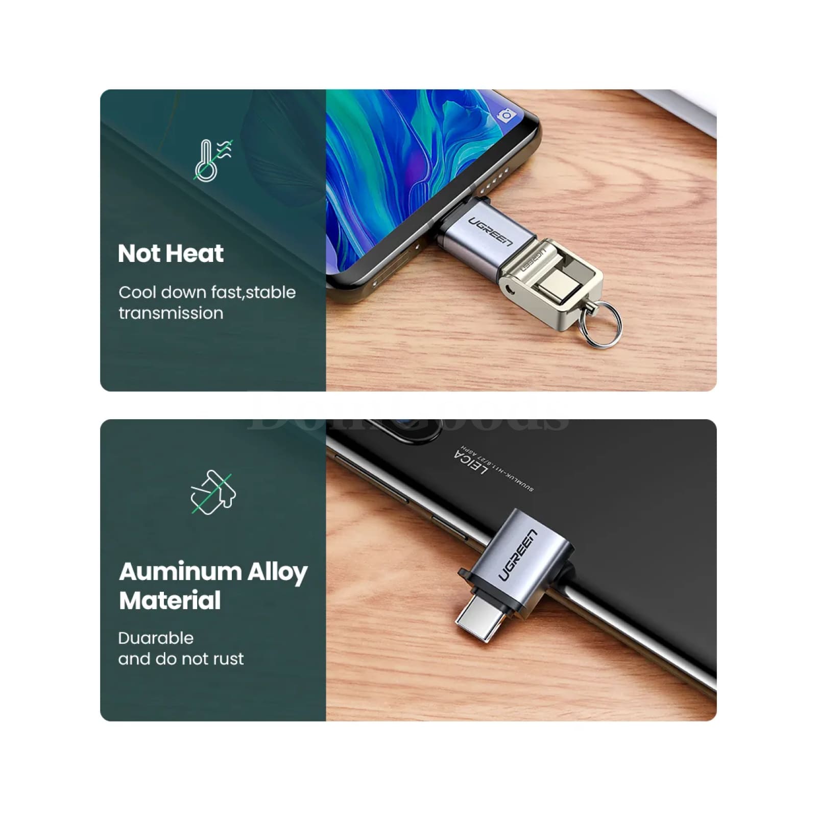 Ugreen Usb C To 3.0 Adapter Type-C Otg Support Macbook Pro Air Samsung S10 S9 301635