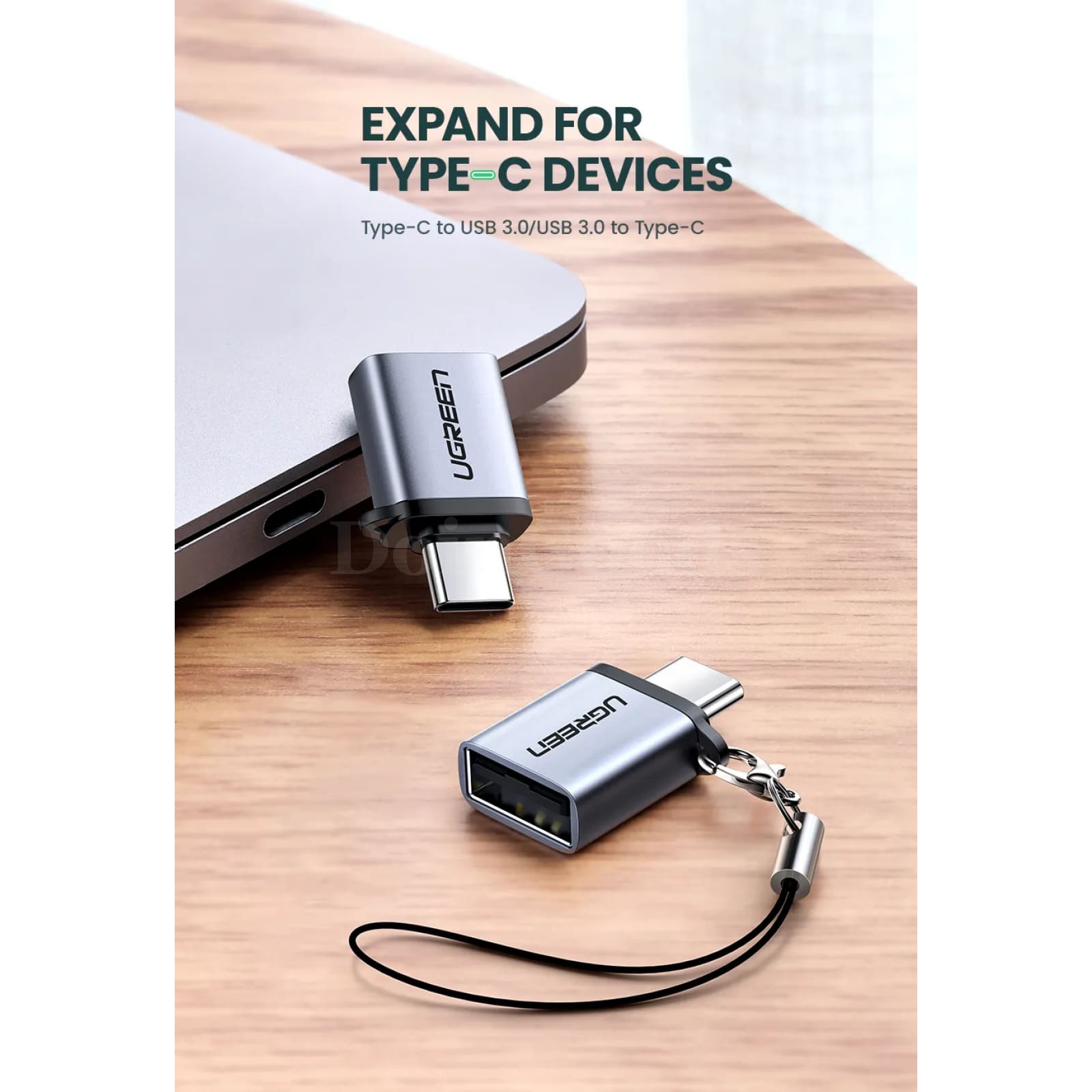 Ugreen Usb C To 3.0 Adapter Type-C Otg Support Macbook Pro Air Samsung S10 S9 301635