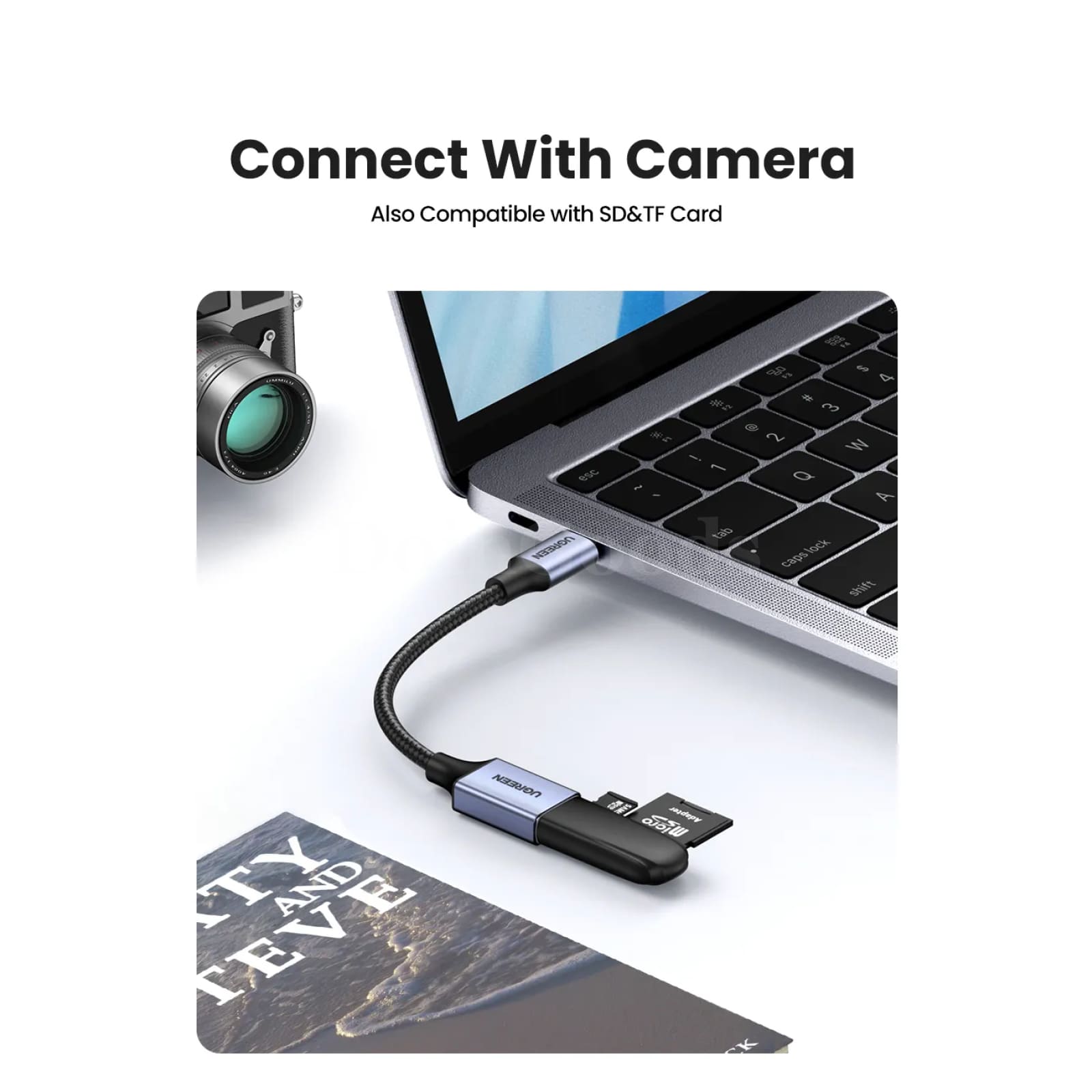 Ugreen Usb C To 3.0 Otg Adapter Data Cable Connector Galaxy S10 Macbook Pro 301635