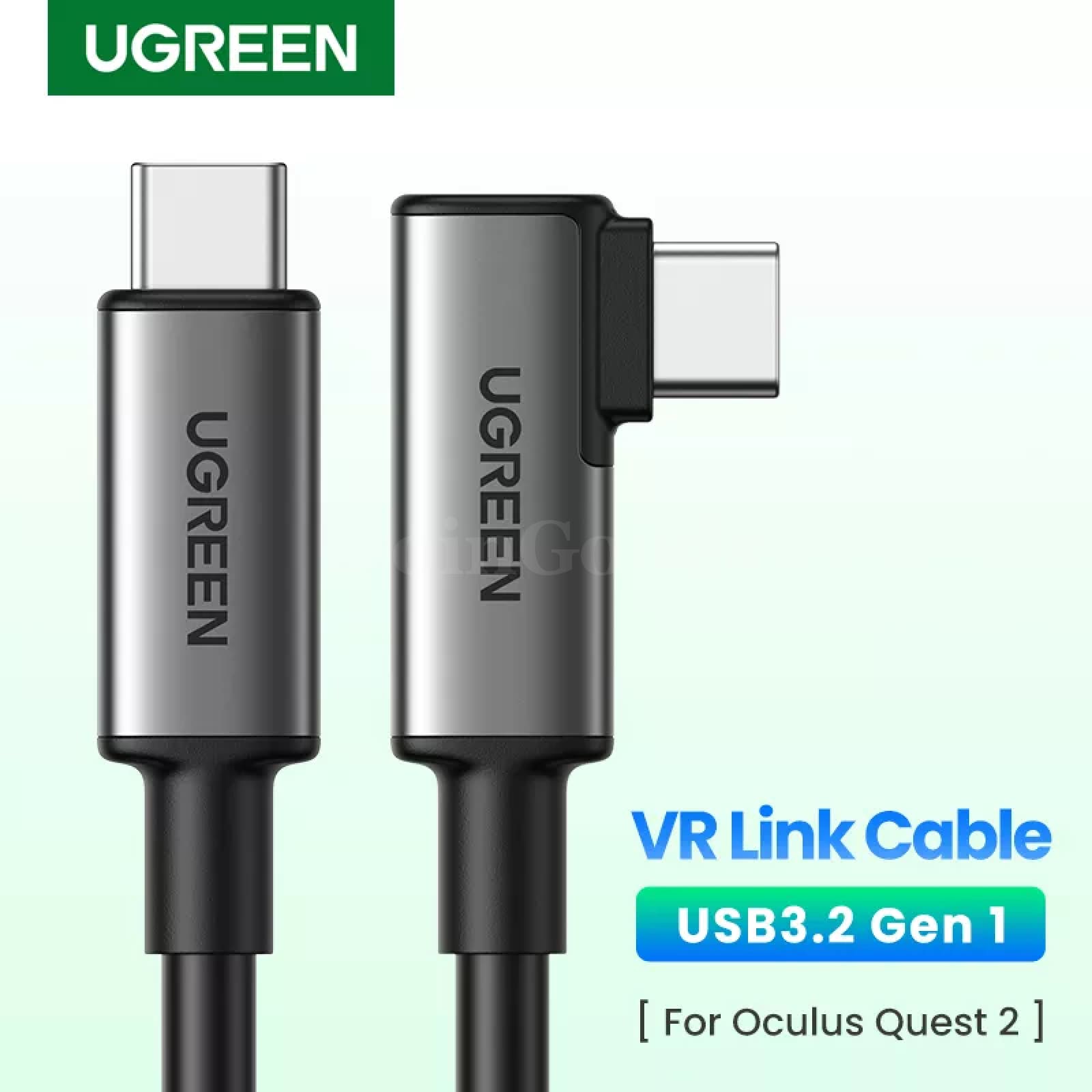 Ugreen Usb C Vr Link Cable Quest 2 Headset High Speed 5Gbps 60W Charging Cord 301635