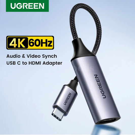 Ugreen Usb Type C To Hdmi Cable 4K Adapter Iphone Pc Xiaomi Macbook Ipad Samsung 301635