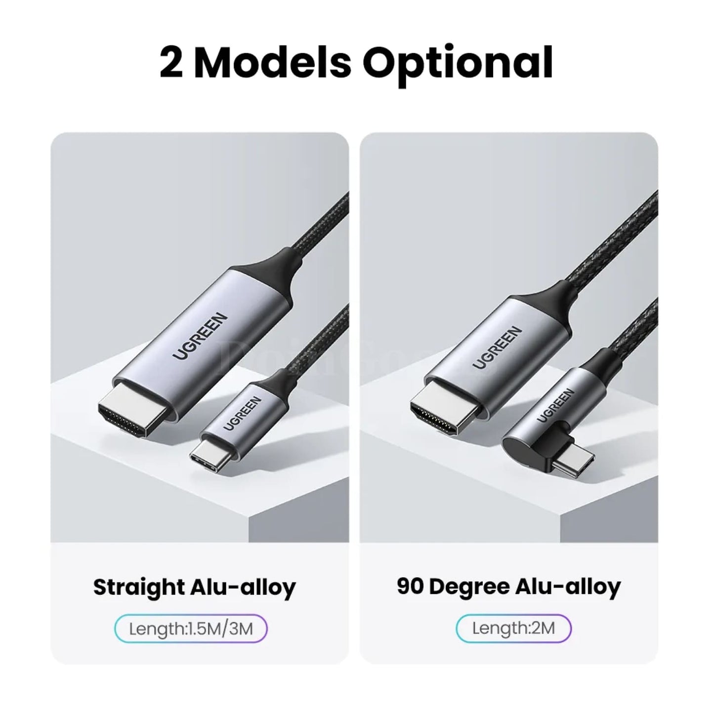 Ugreen Usb Type C To Hdmi Cable 4K Converter Iphone 15 Macbook Air Ipad Samsung 301635