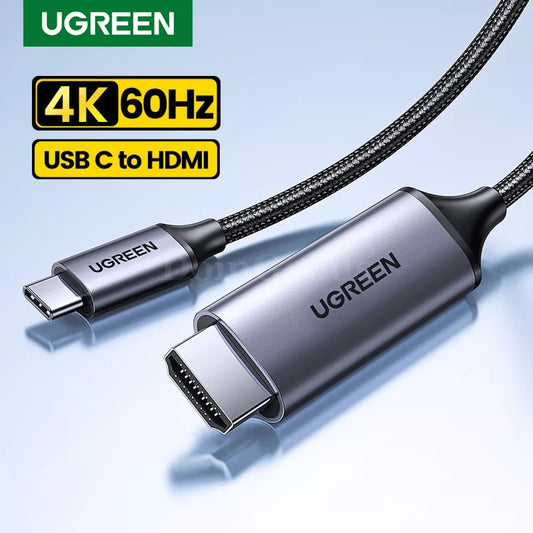 Ugreen Usb Type C To Hdmi Cable 4K Converter Iphone 15 Macbook Air Ipad Samsung 301635