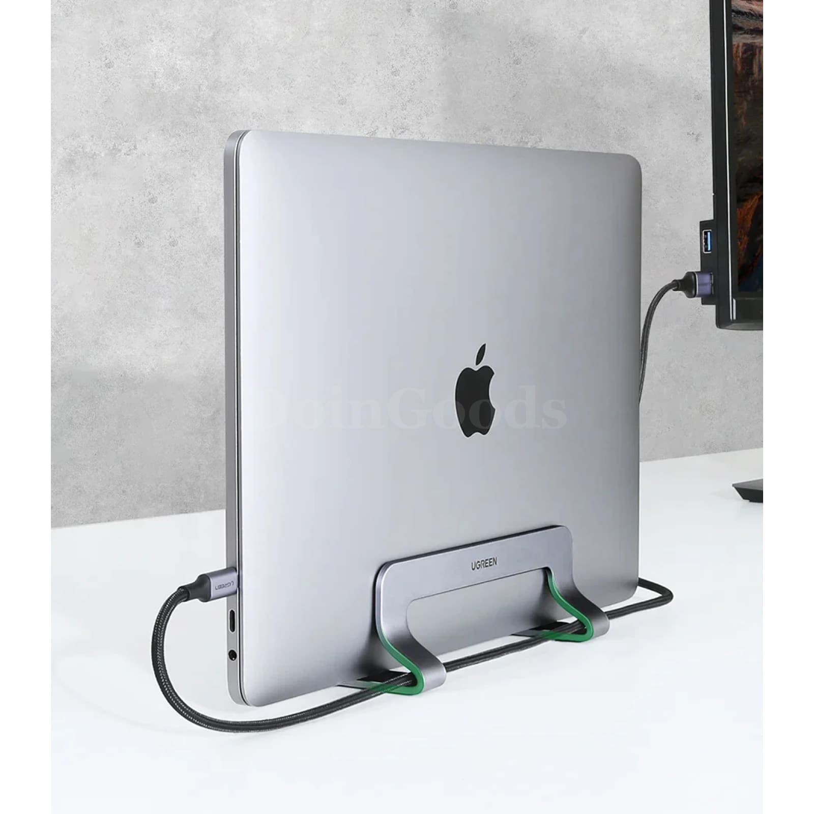 Ugreen Vertical Laptop Stand Holder Aluminum Foldable For Macbook Air Pro Tablet 301635