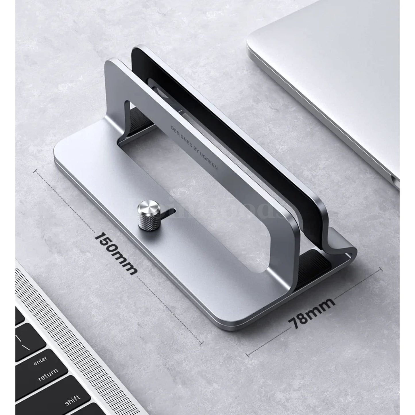 Ugreen Vertical Laptop Stand Holder Aluminum Foldable For Macbook Air Pro Tablet 301635