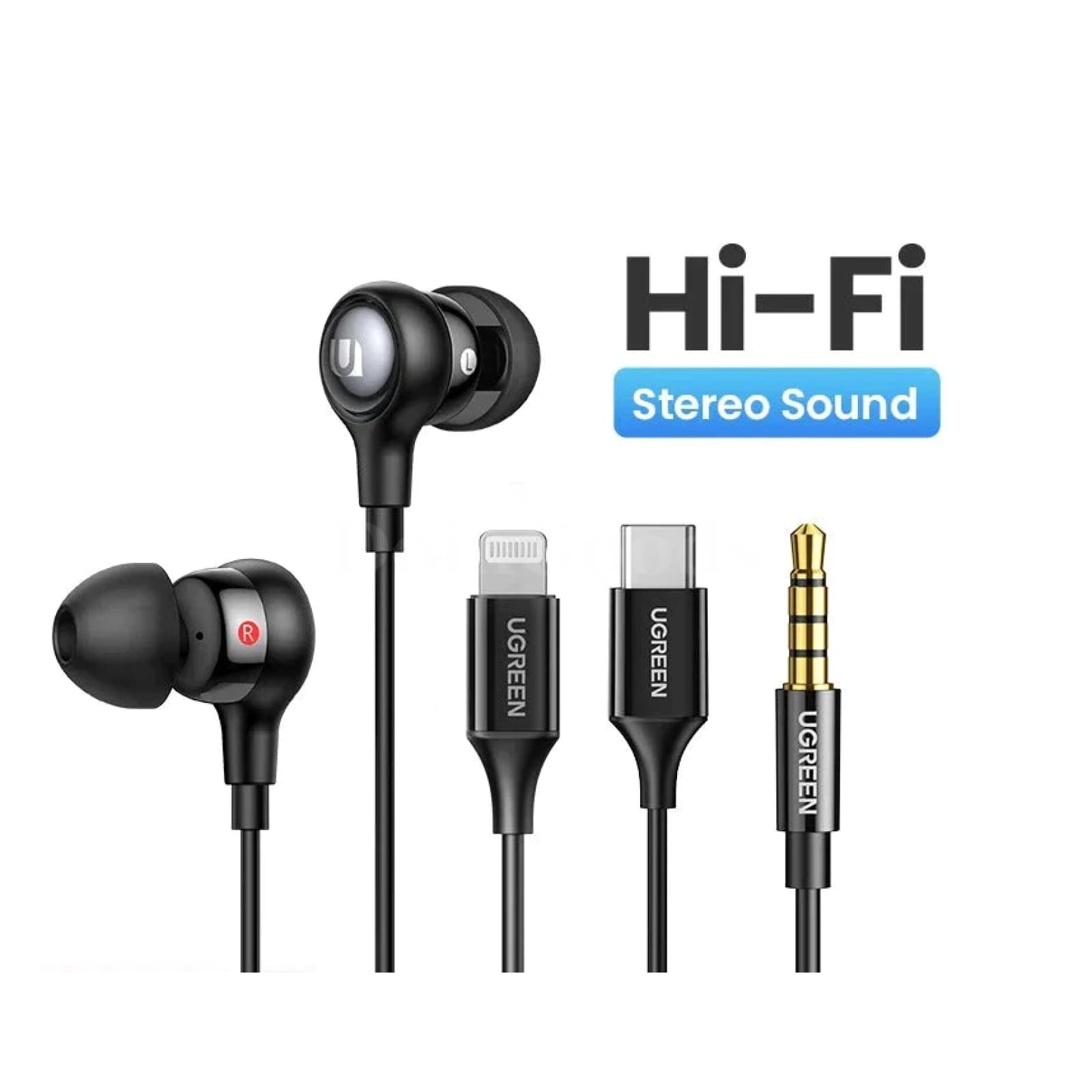 Ugreen Wired Earphone Mic 3.5Mm Usb C Noise Cancelling Iphone 15 Pro Max Xiaomi 301635