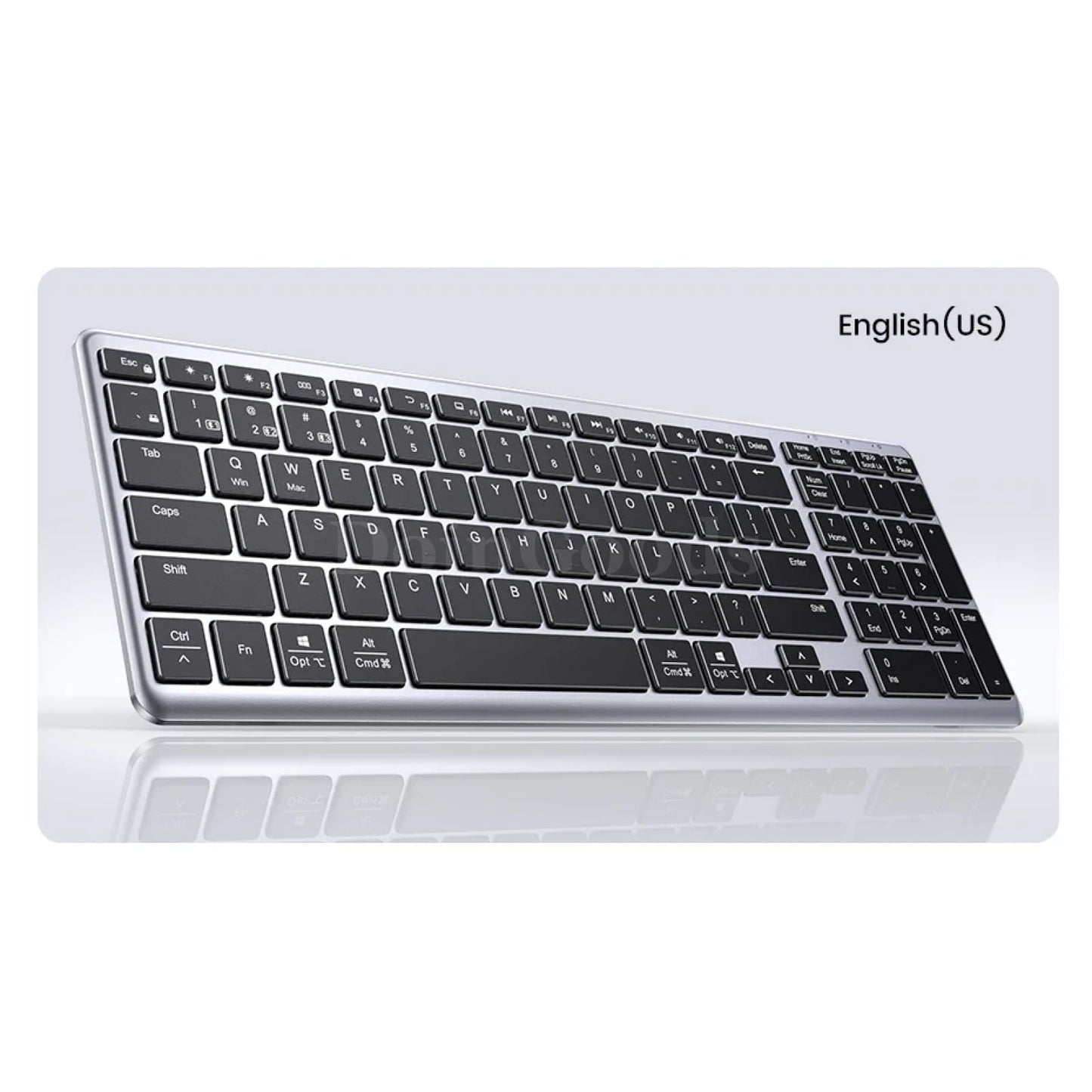 Ugreen Wireless Bluetooth 5.0 Keyboard 2.4G 99 Keycaps For Macbook Ipad Pc 301635