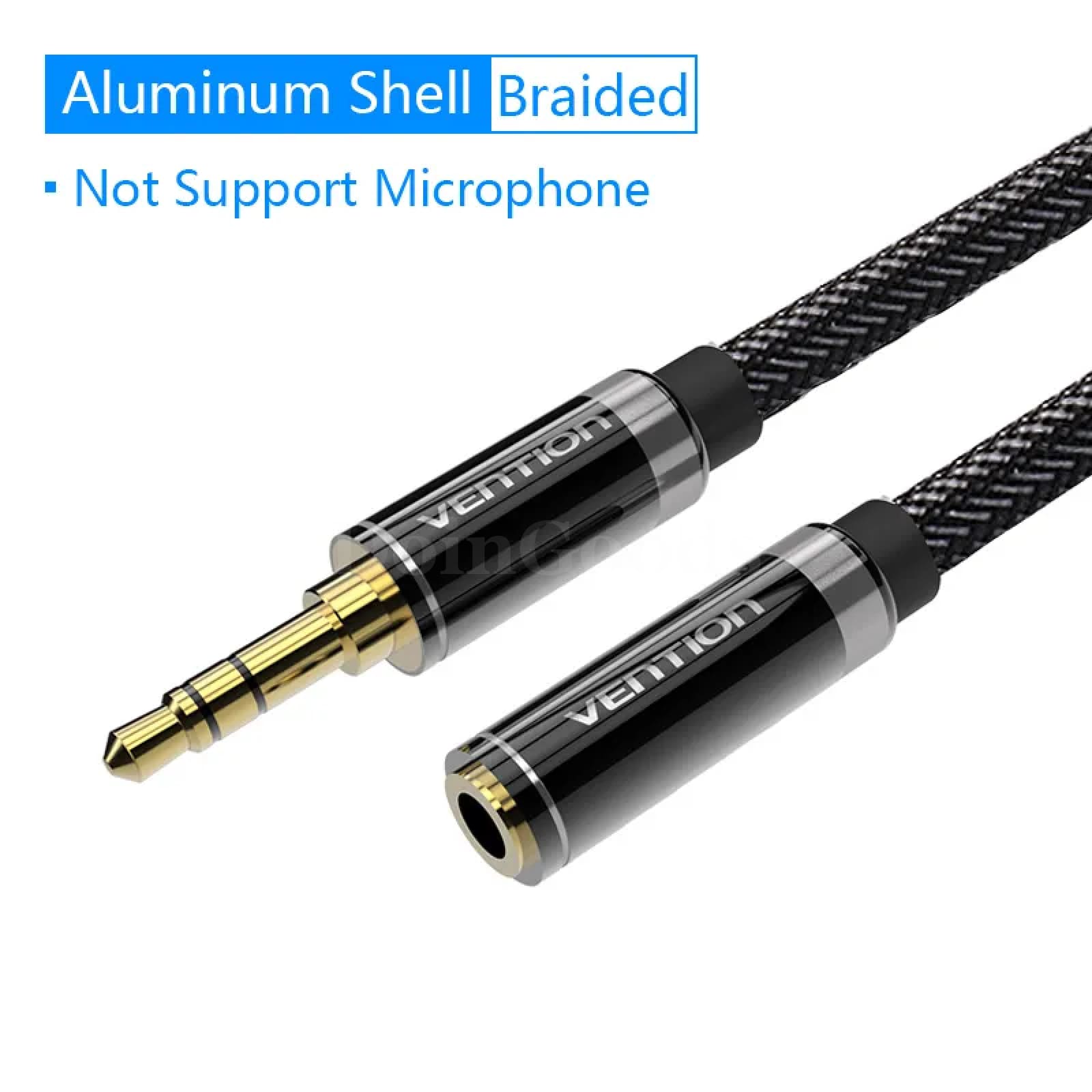 Vention 3.5Mm Aux Extension Cable - For Car Laptop Mini Pc Tv Xiaomi Huawei Stereo Headphone And