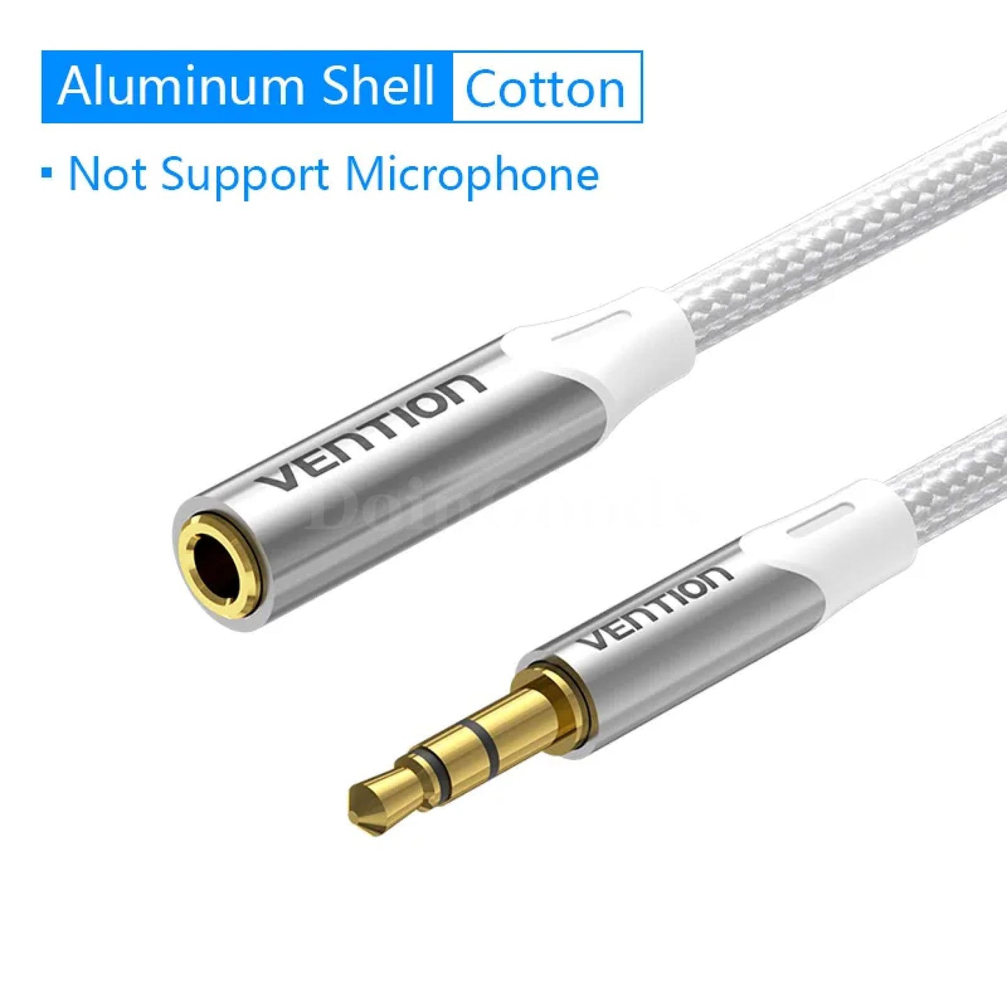 Vention 3.5Mm Aux Extension Cable - For Car Laptop Mini Pc Tv Xiaomi Huawei Stereo Headphone And