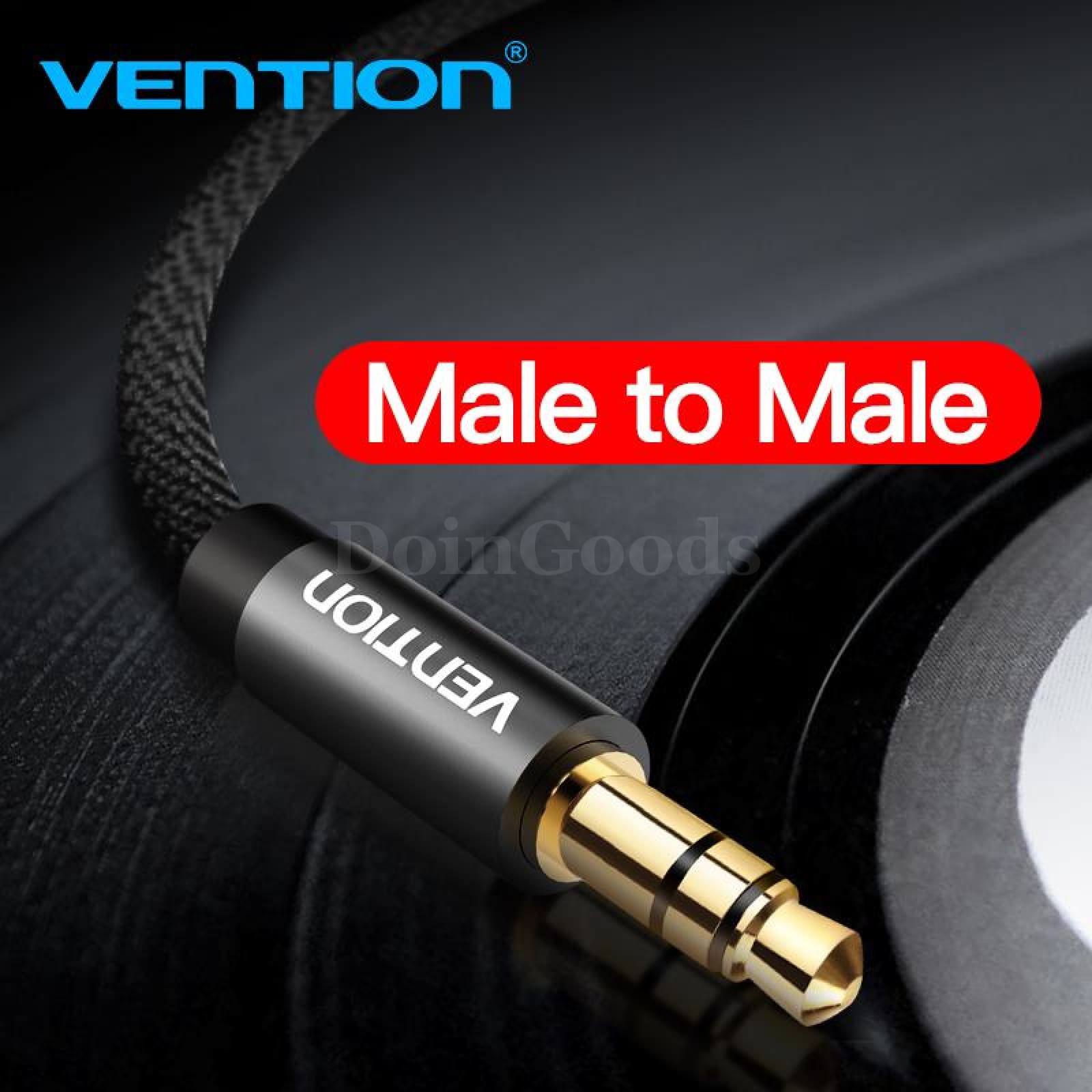 Vention Aux 3.5Mm Audio Jack Male To Headphone Stereo For Car Iphone Cord Cable 536610